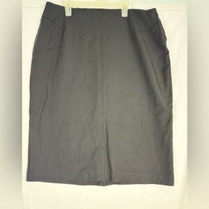 White House Black Market Charcoal Pencil Skirt